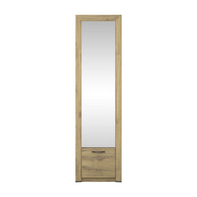 Dulap hol SAPORI, stejar navarra, PAL laminat, 60x36x217 cm