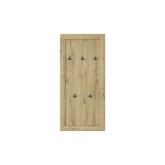 Cuier de perete SAPORI, stejar navarra, PAL laminat, 70x7x150 cm