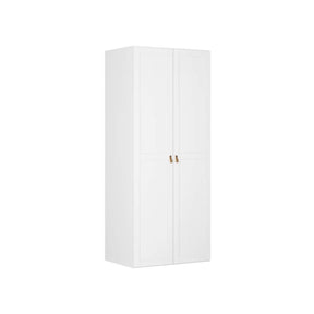 Dulap FLEX, alb, PAL, cu 2 usi, 100x66x240 cm
