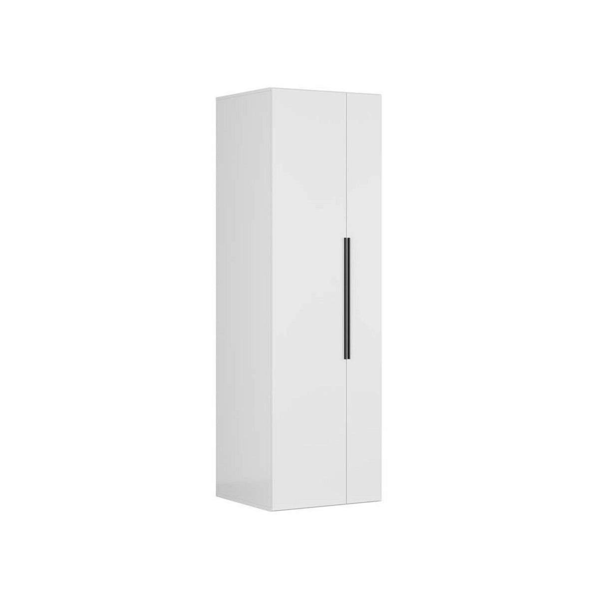 Dulap FLEX, alb, PAL, cu 2 usi, 75x66x240 cm