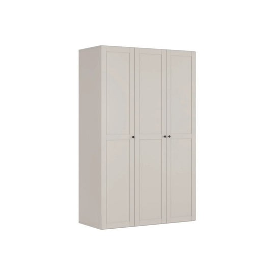 Dulap FLEX, casmir/negru, PAL, cu 3 usi, 150x66x240 cm