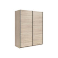 Dulap TETRIX, stejar sonoma, PAL, cu 2 usi, 154x60x196 cm