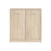 Comoda NEPO PLUS, stejar sonoma, PAL laminat, 80x34x84 cm