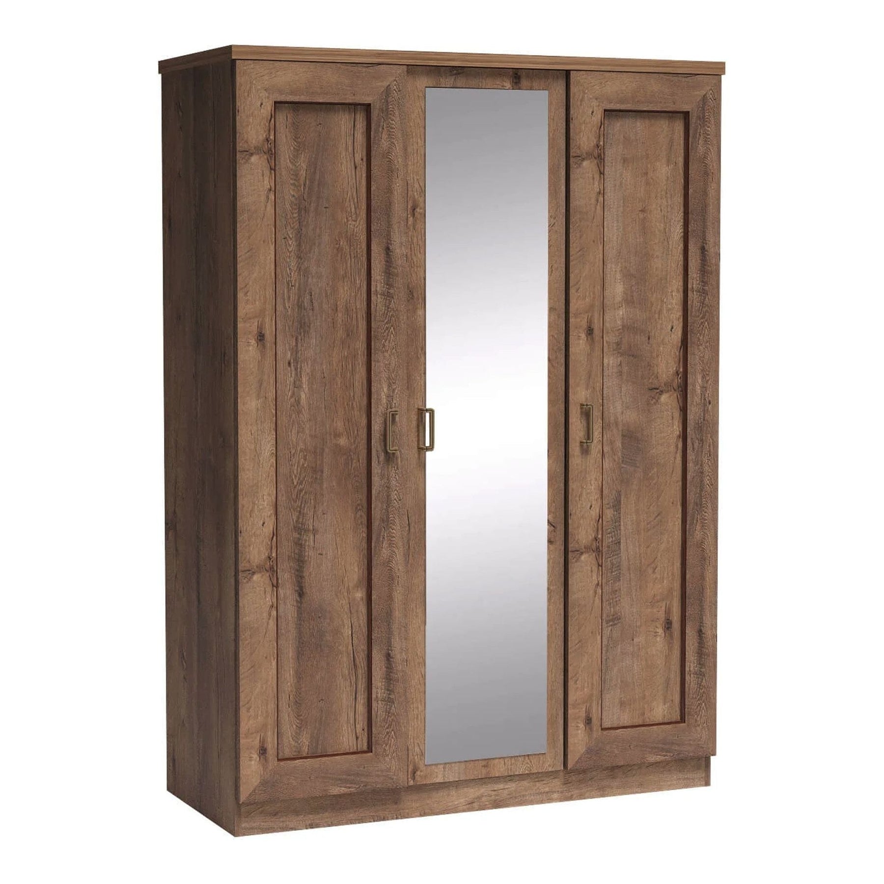 Dulap dormitor TEDY Typ T15, PAL melaminat, stejar lefkas, 135x57x190 cm