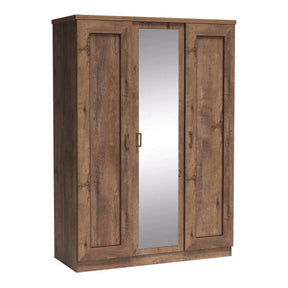 Dulap dormitor TEDY Typ T15, PAL melaminat, stejar lefkas, 135x57x190 cm