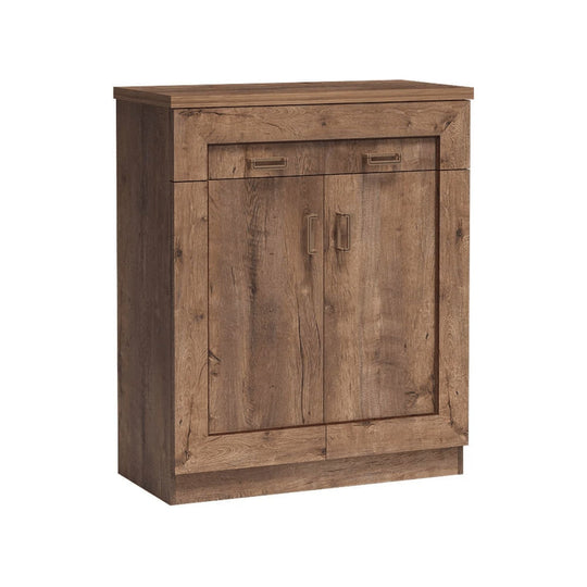 Comoda TEDY TYP T2, PAL, stejar lefkas, 90x44x110 cm