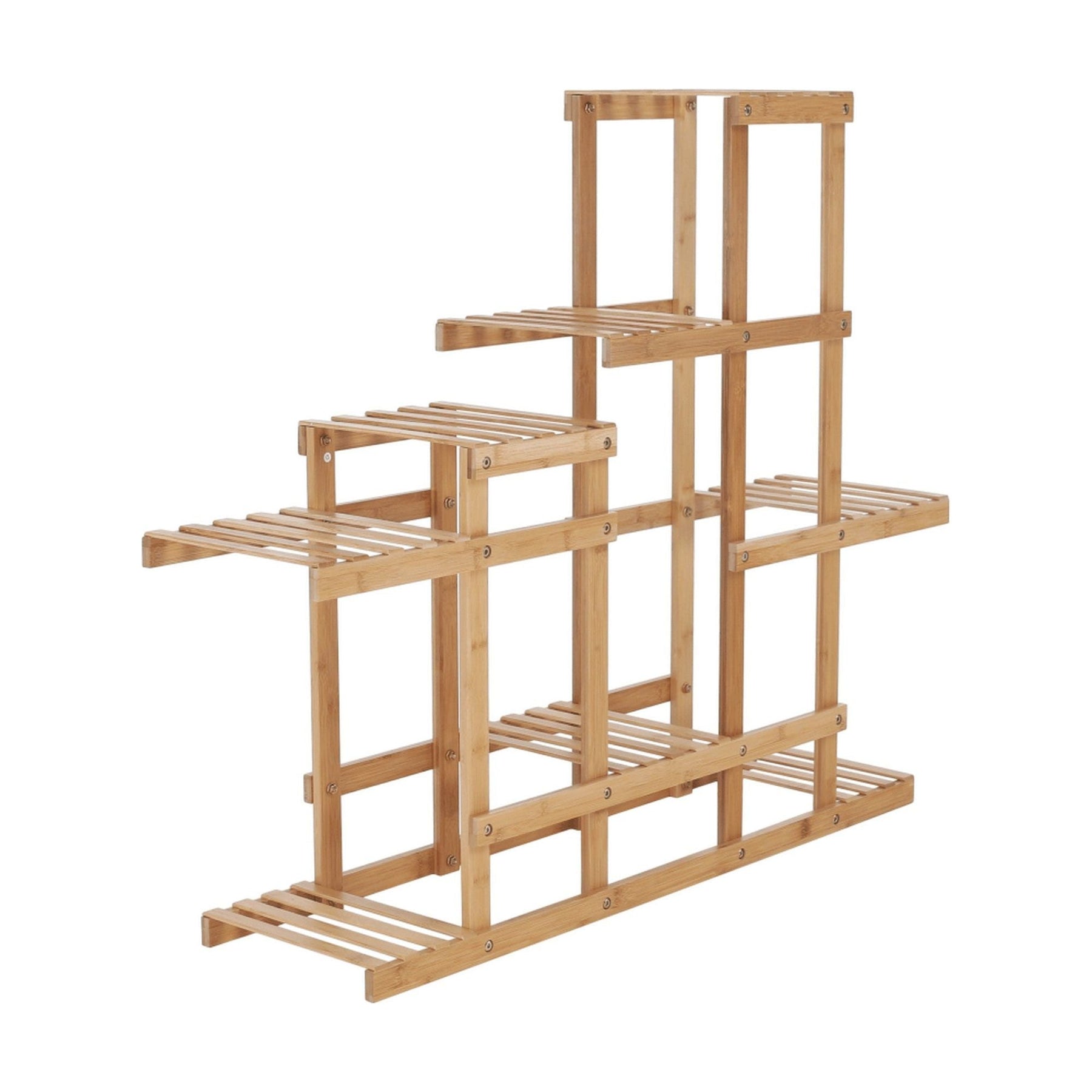 Raft TABIA, stejar, lemn bambus, 103.5x25x85 cm