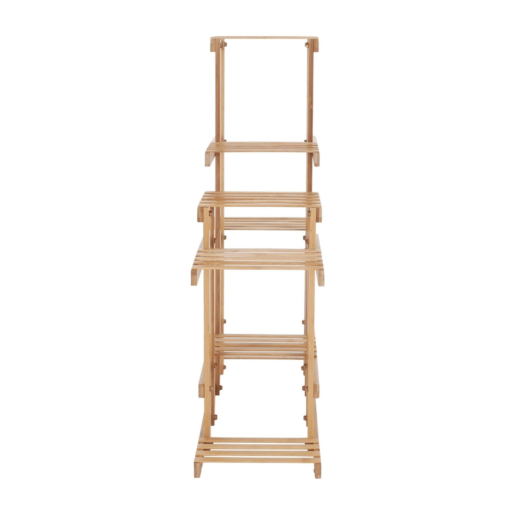 Raft TABIA, stejar, lemn bambus, 103.5x25x85 cm