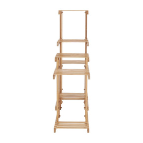 Raft TABIA, stejar, lemn bambus, 103.5x25x85 cm