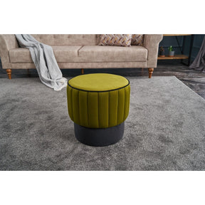 Taburet AMSTERDAM OCN-30205, verde/negru