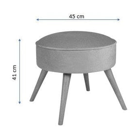 Taburet AMSTERDAM OCN-30217, turcoaz