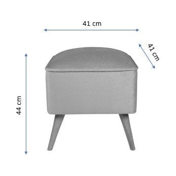 Taburet AMSTERDAM OCN-30218, rosu