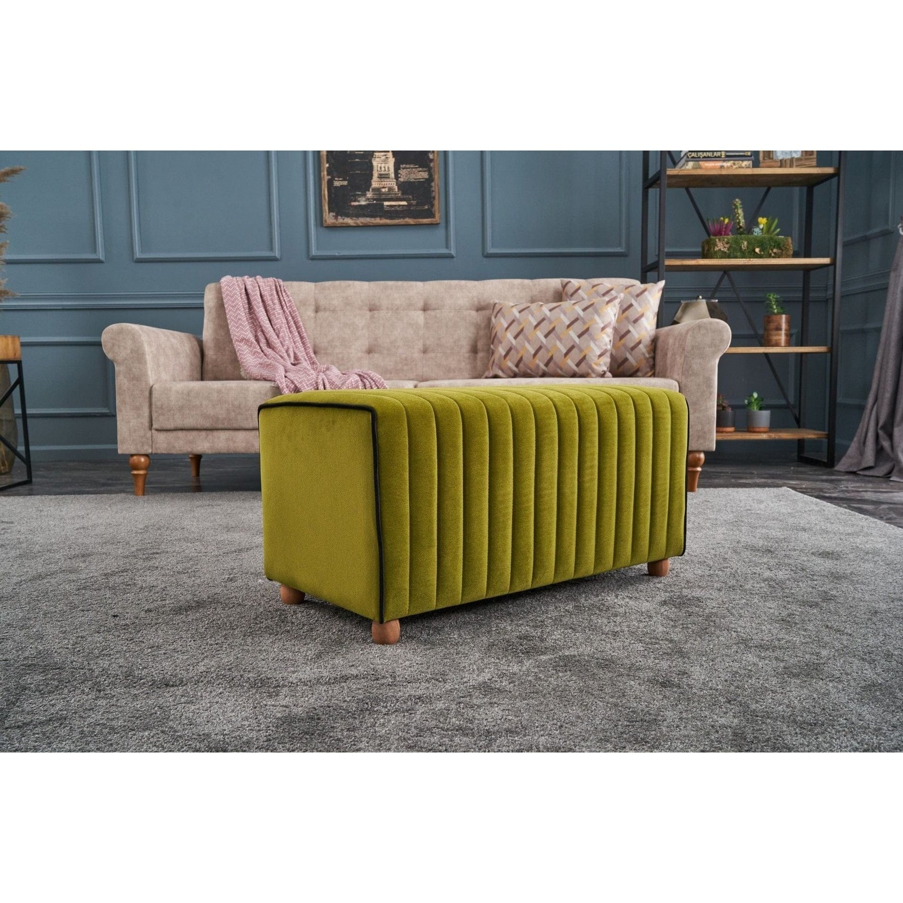 Taburet AMSTERDAM OCN-30219, verde