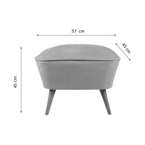 Taburet AMSTERDAM OCN-30220, portocaliu