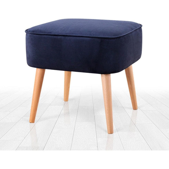 Taburet AMSTERDAM OCN-30233, albastru inchis