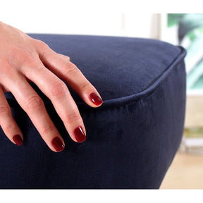 Taburet AMSTERDAM OCN-30233, albastru inchis