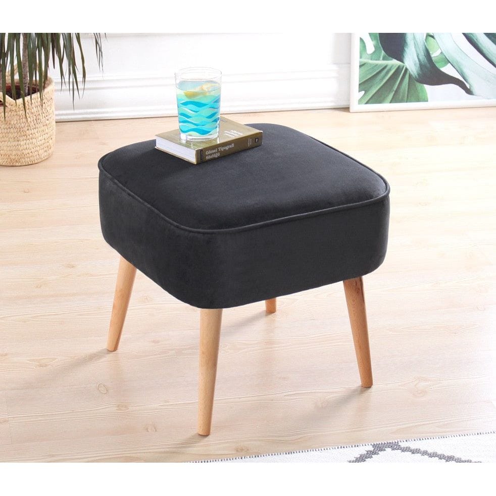 Taburet AMSTERDAM OCN-30236, negru