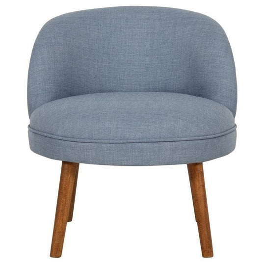 Taburet AMSTERDAM OCN-30250, albastru deschis