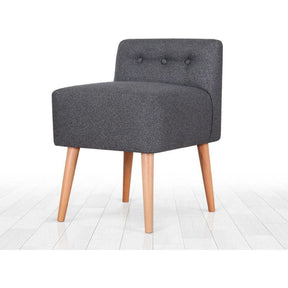 Taburet AMSTERDAM OCN-30255, gri inchis