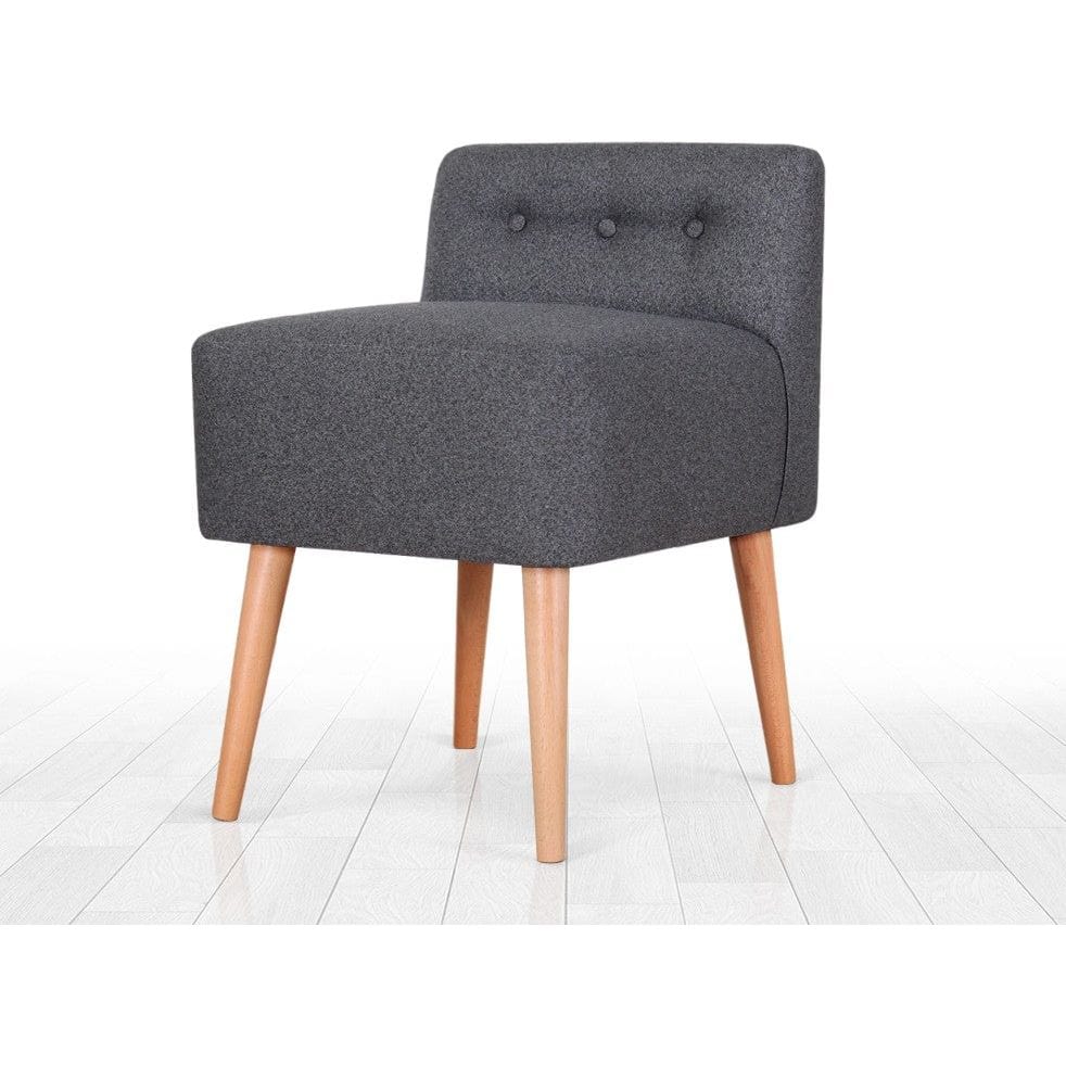 Taburet AMSTERDAM OCN-30255, gri inchis