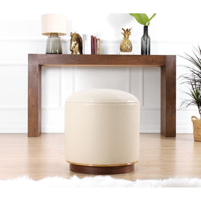 Taburet AMSTERDAM OCN-30256, crem/nuc/auriu