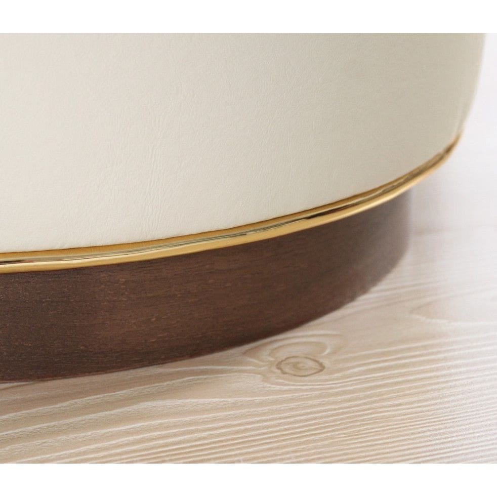 Taburet AMSTERDAM OCN-30256, crem/nuc/auriu