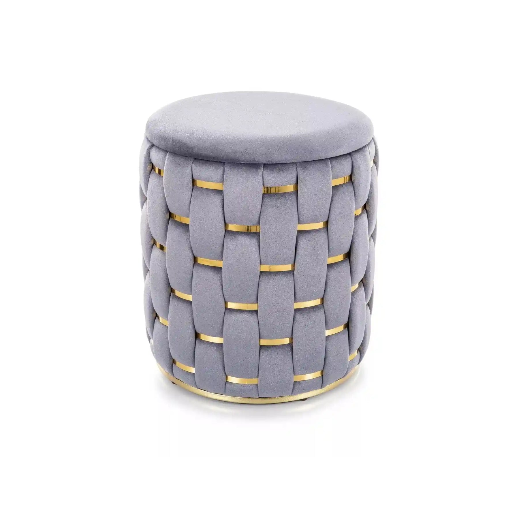 Taburet DETROIT OCN-38345, gri/auriu