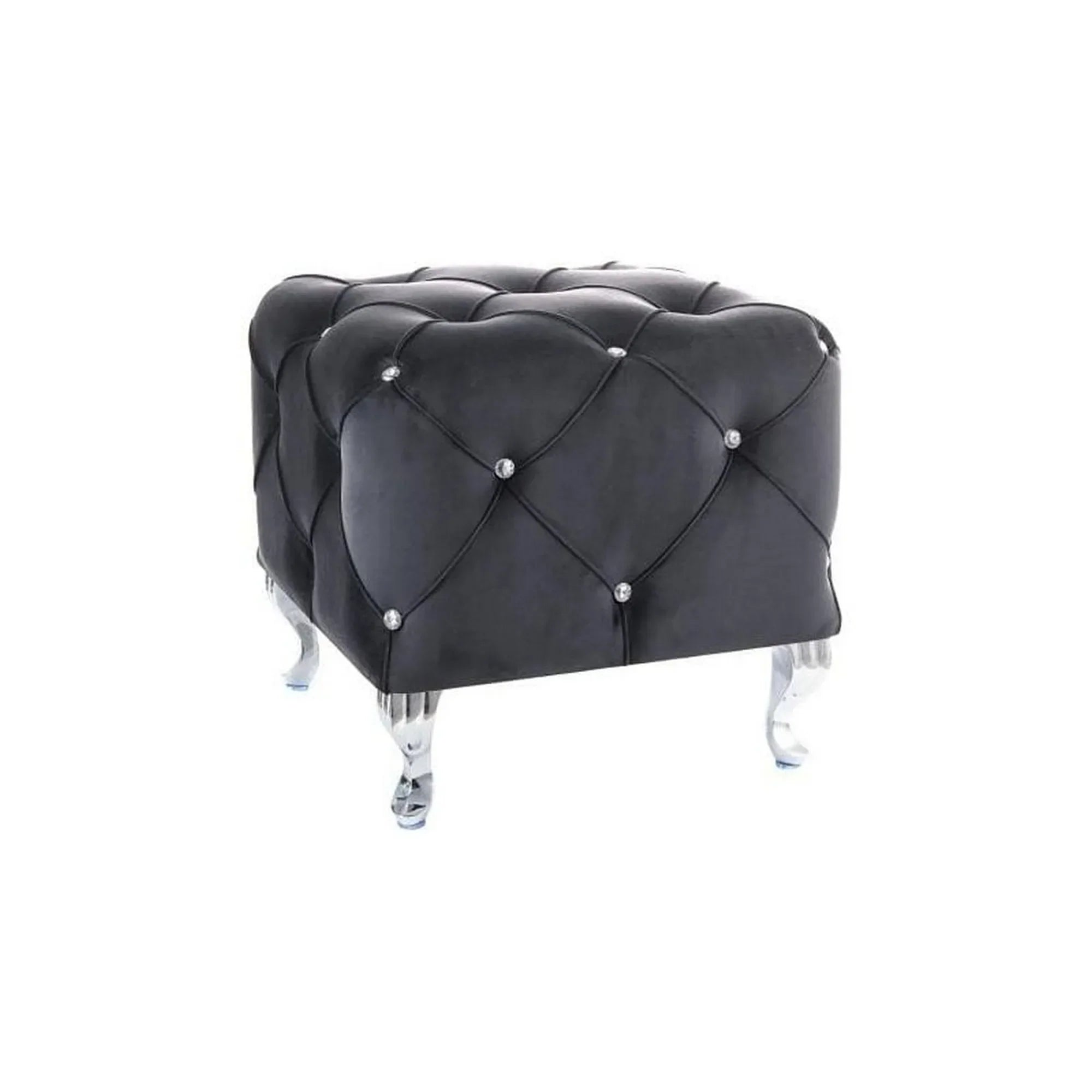 Taburet DETROIT OCN-38384, negru