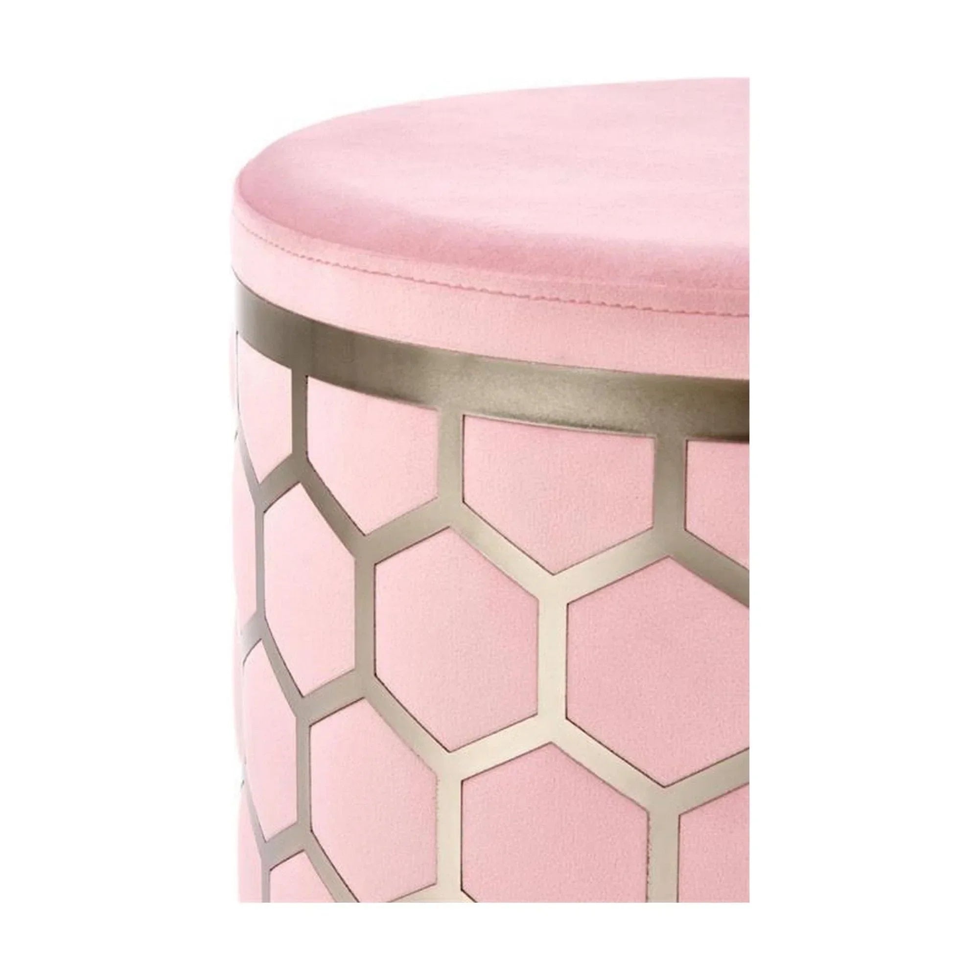 Taburet HOUSTON OCN-35839, roz deschis