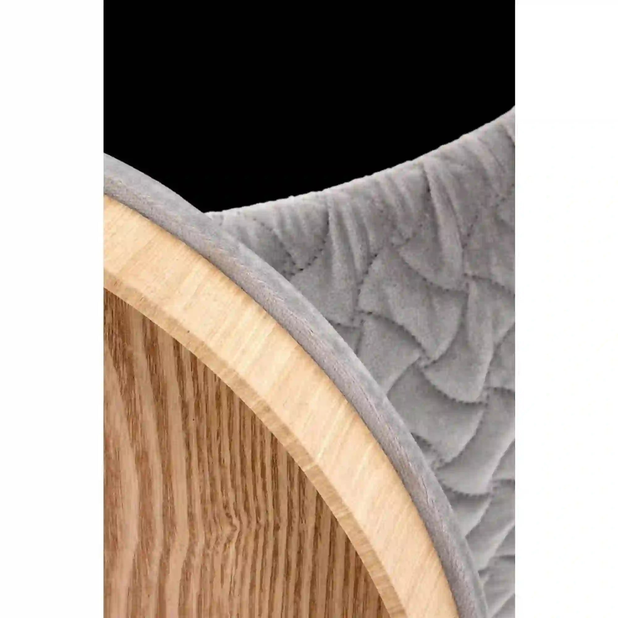 Taburet HOUSTON OCN-35841, gri deschis