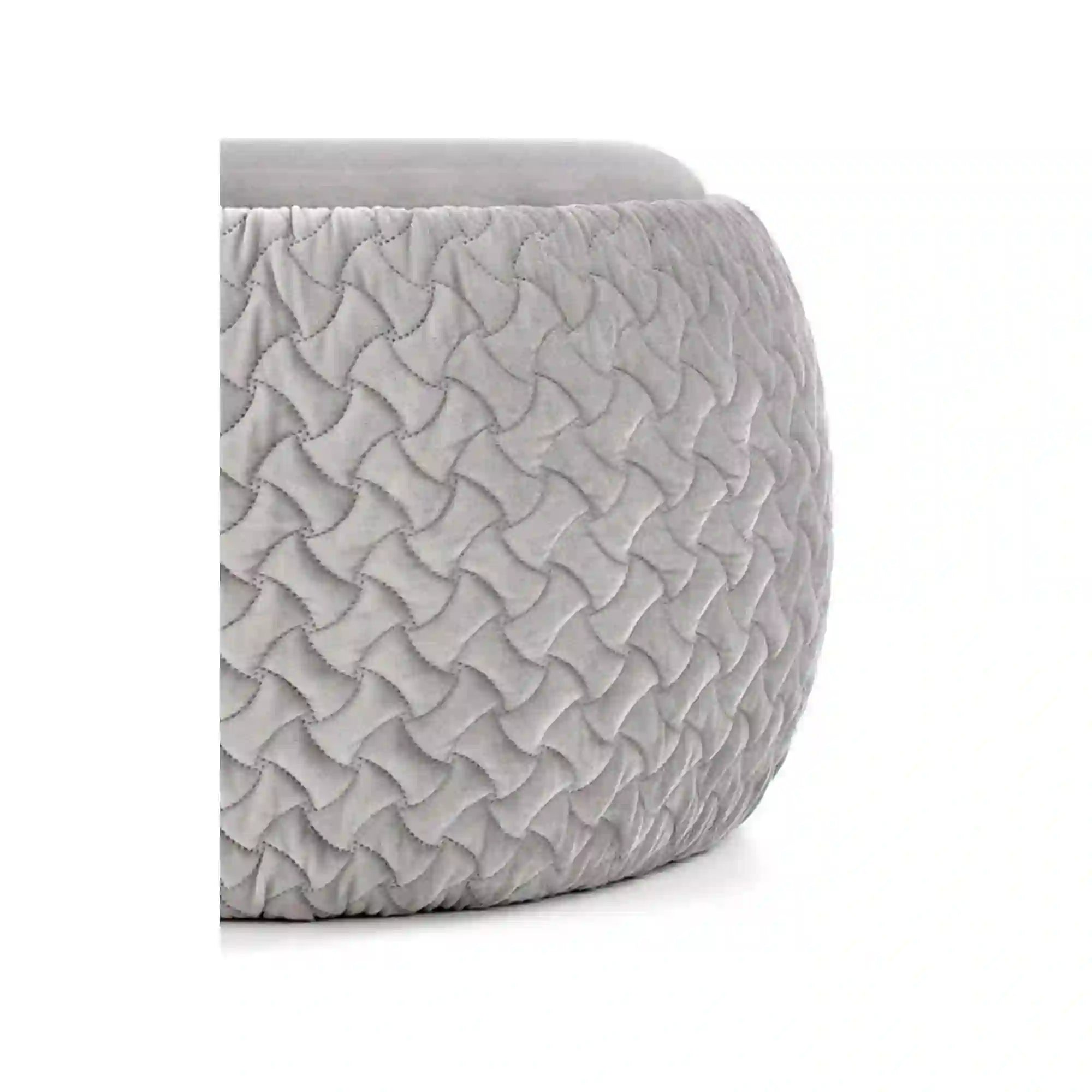 Taburet HOUSTON OCN-35841, gri deschis