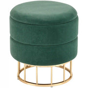Taburet HOUSTON OCN-35850, verde inchis