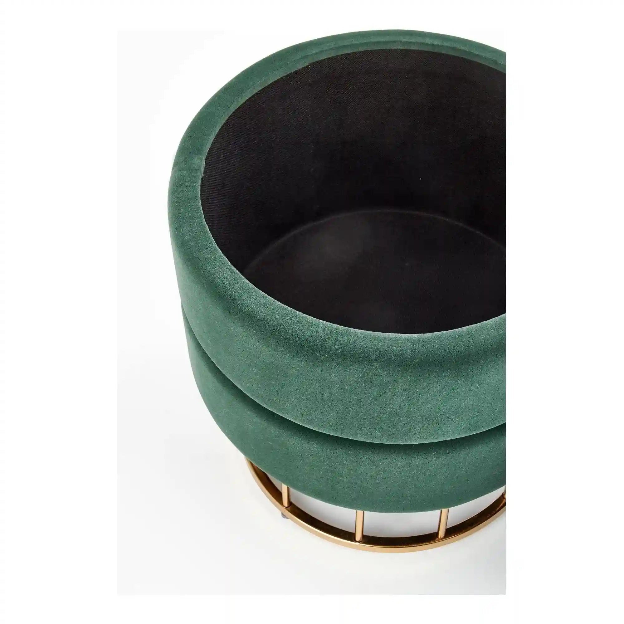 Taburet HOUSTON OCN-35850, verde inchis