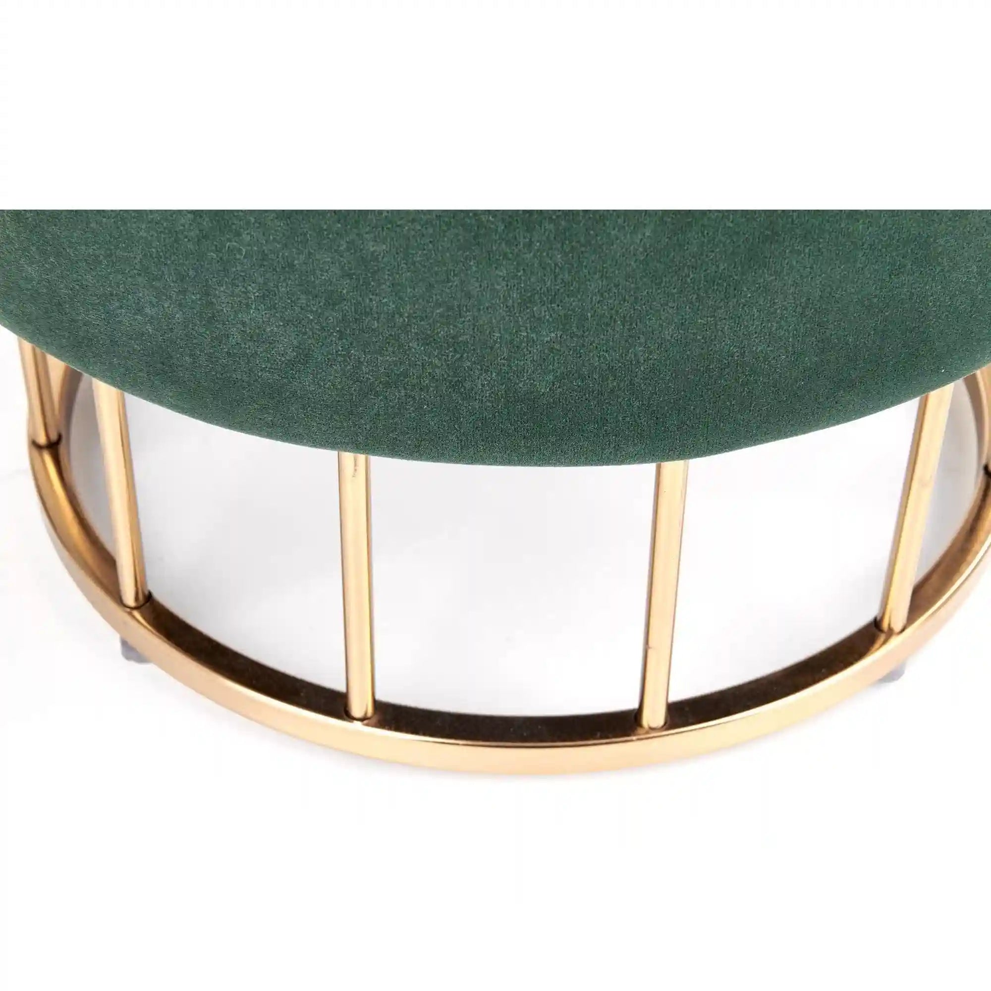 Taburet HOUSTON OCN-35850, verde inchis