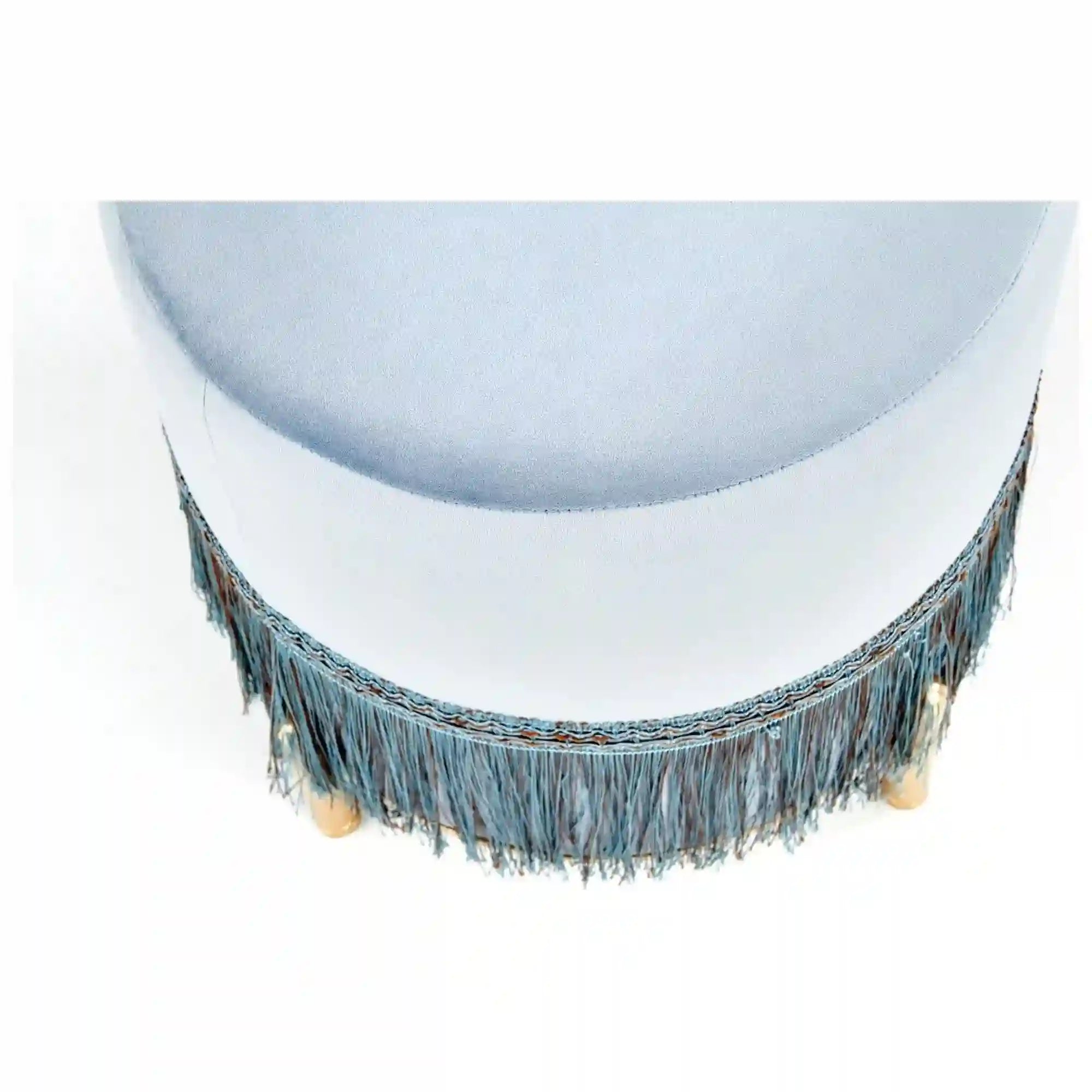 Taburet HOUSTON OCN-35851, albastru deschis