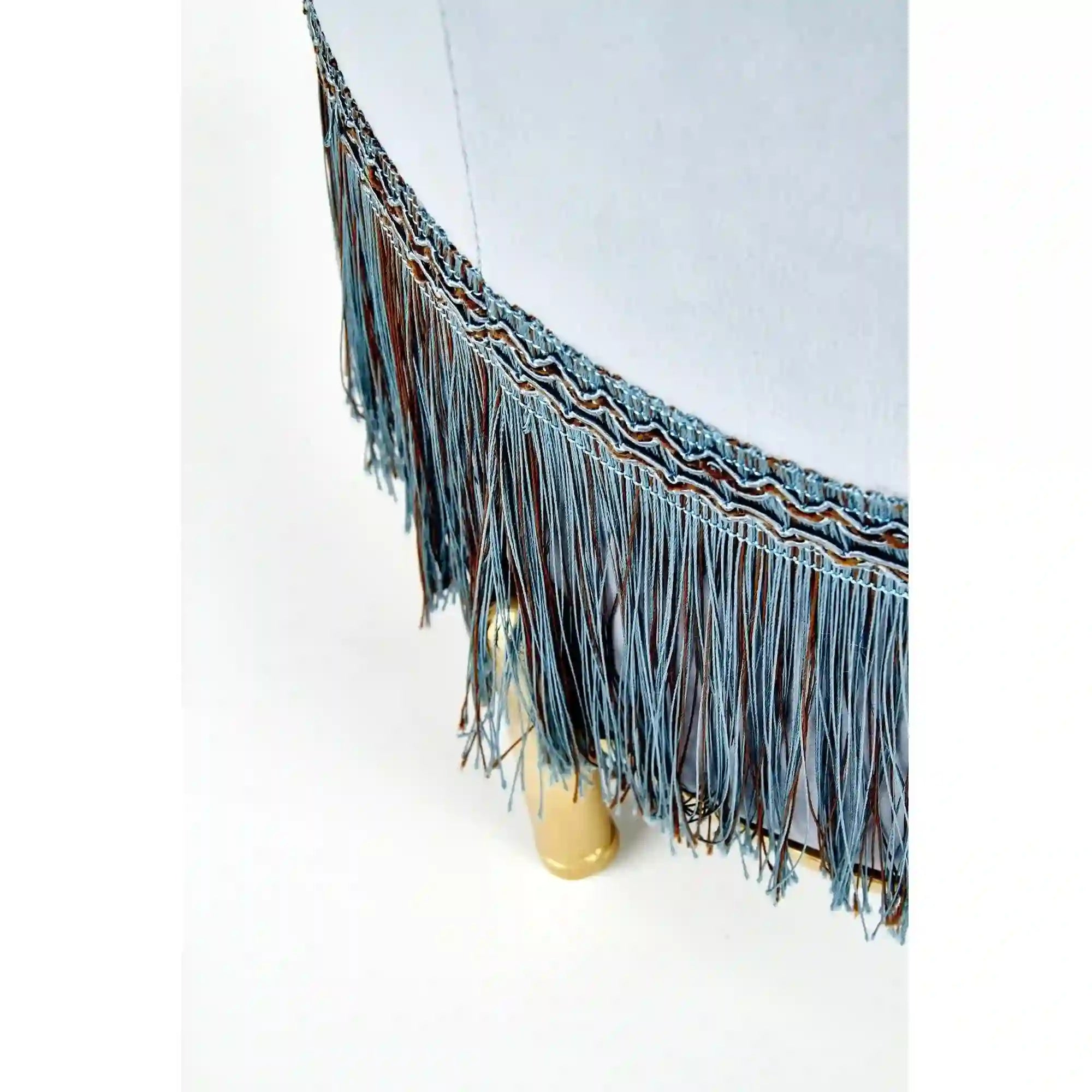 Taburet HOUSTON OCN-35851, albastru deschis