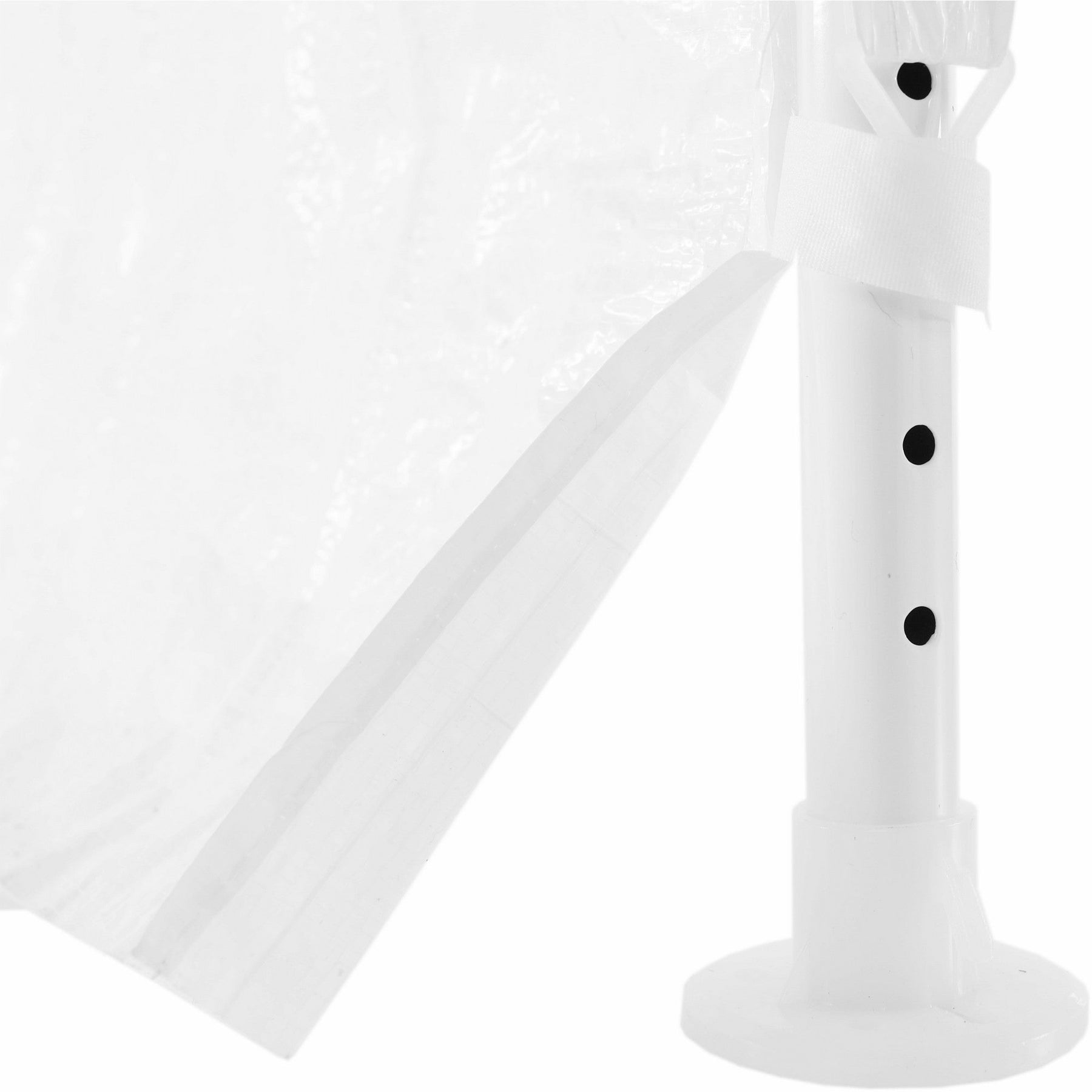 Cort de gradina TEKNO TYP 1, polietilena, alb, 300x300x245 cm