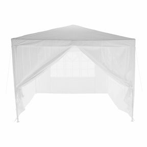 Cort de gradina TEKNO TYP 1, polietilena, alb, 300x300x245 cm