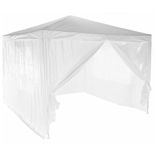 Cort de gradina TEKNO TYP 1, polietilena, alb, 300x300x245 cm