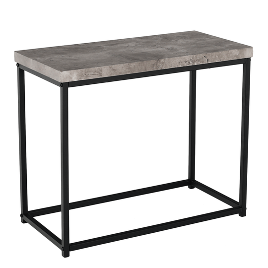 Măsuţă de cafea, negru/carbon, TENDER