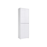 Pantofar LIV, alb, PAL laminat, 70x34x210 cm