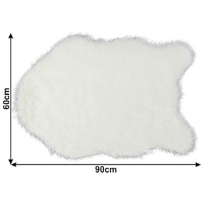 Blana artificiala EBONY TYP 1, alba, 60x90 cm