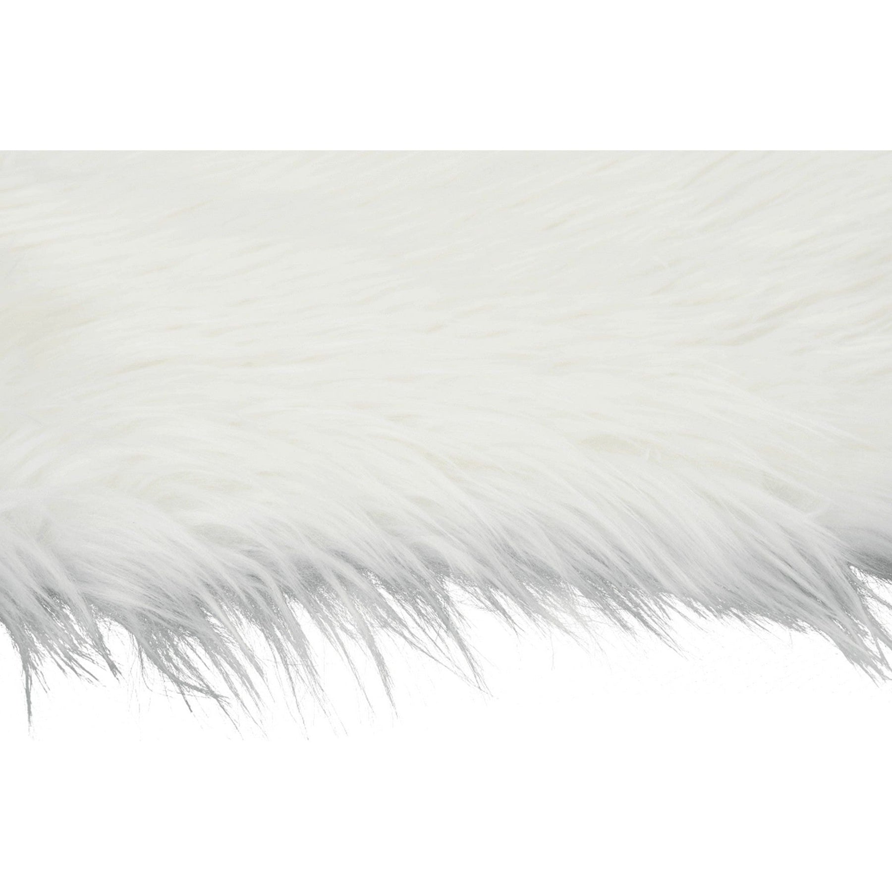 Blana artificiala EBONY TYP 1, alba, 60x90 cm