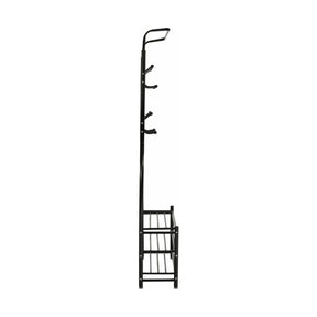 Cuier BARNUM, negru, metal, 66x30x190 cm