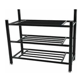 Cuier BARNUM, negru, metal, 66x30x190 cm