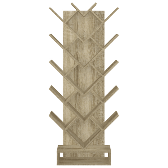 Biblioteca VEVEY, stejar deschis, 59x21.6x150 cm