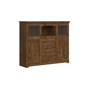 Vitrina BERGEN OCN-28394, stejar april