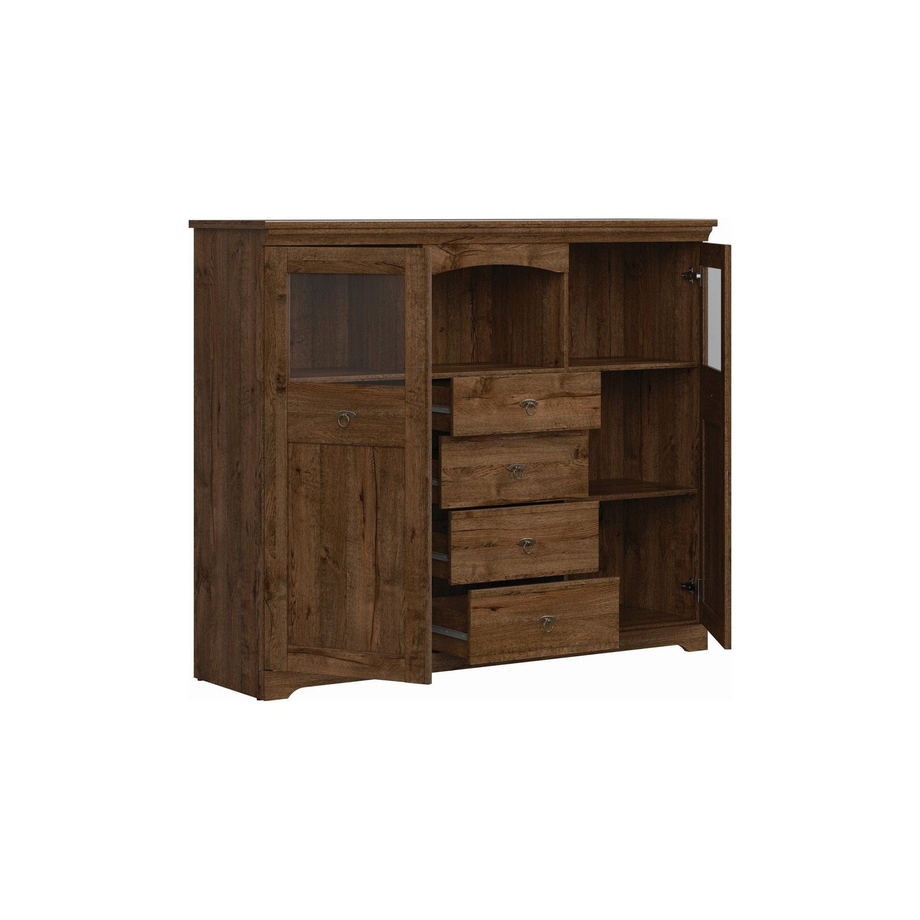 Vitrina BERGEN OCN-28394, stejar april