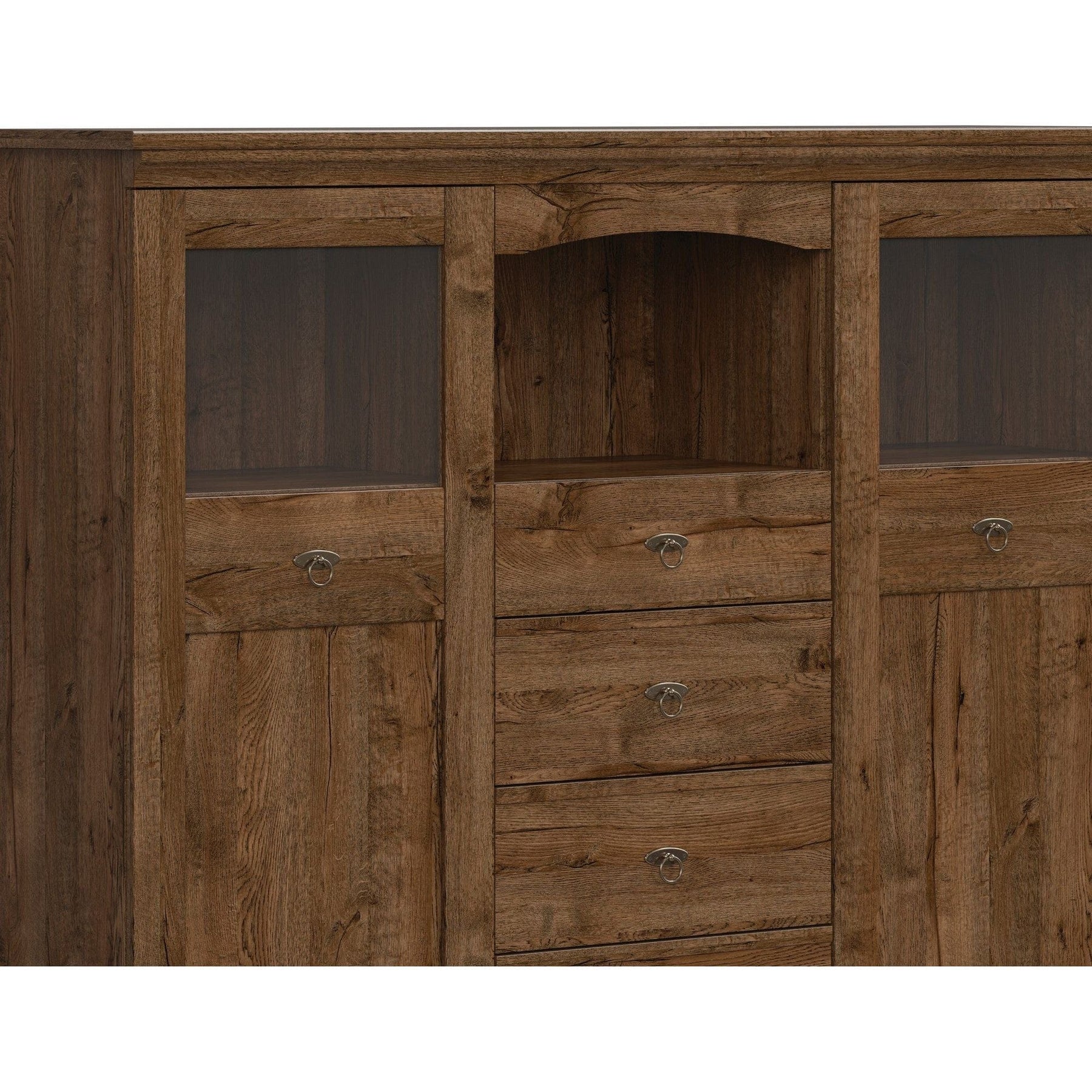 Vitrina BERGEN OCN-28394, stejar april