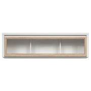 Vitrina BERGEN OCN-28409, alb/stejar sonoma